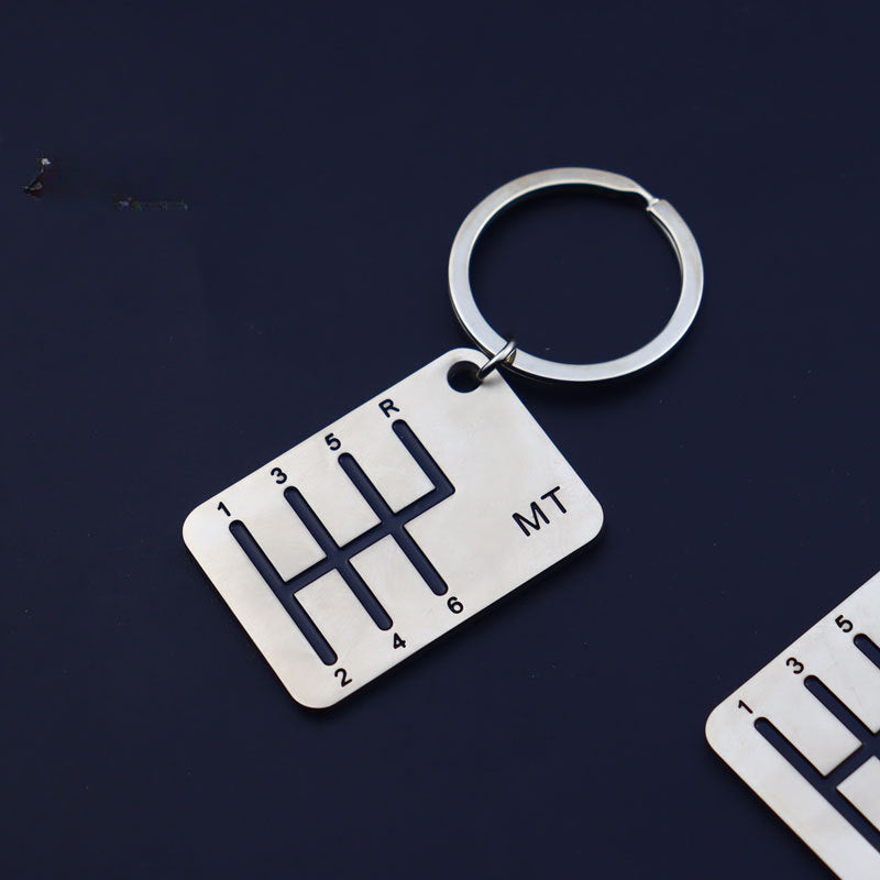 Wholesale Zinc Alloy Car Gear Key Chain